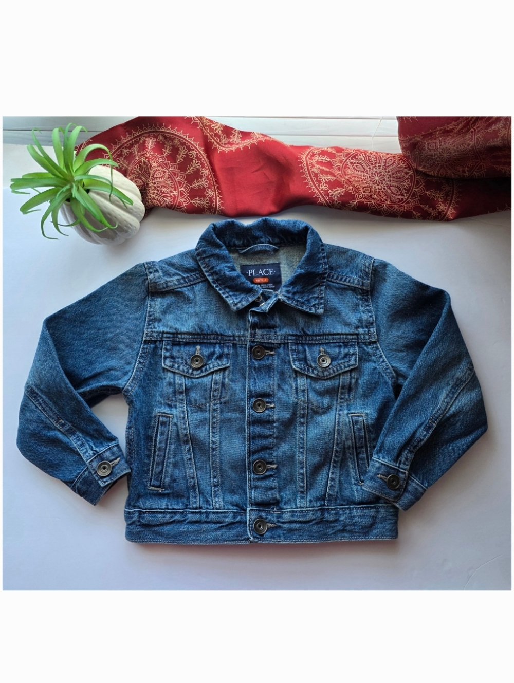 Children's Place Denim Jacket Size 4